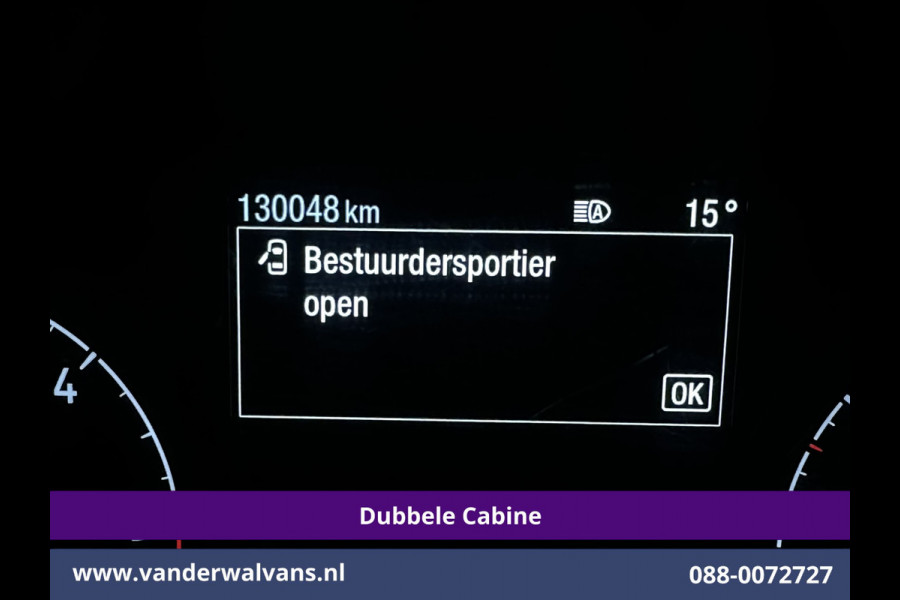 Ford Transit 2.0 TDCI 131pk L3H2 Dubbele Cabine Euro6 Airco | 7-Zits | Camera | Navigatie | 2500kg Trekhaak | Apple Carplay Cruisecontrol, Android Auto, Verwarmde Voorruit, Parkeersensoren, Bijrijdersbank, Leder