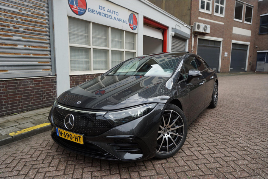 Mercedes-Benz EQS 450+ Edition 108 kWh AMG Airmatic | SOH 97.7 | Hyperscreen | Achterasbesturing | Panoramadak | Burmester | Head Up Display