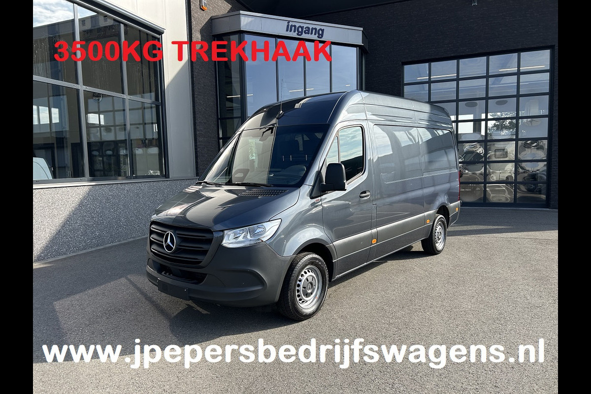 Mercedes-Benz Sprinter 319 CDI L2 H2 Pro / 3500KG Trekhaak / MBUX / Navigatie / Cruise control / Airco / 270 Graden achterdeuren