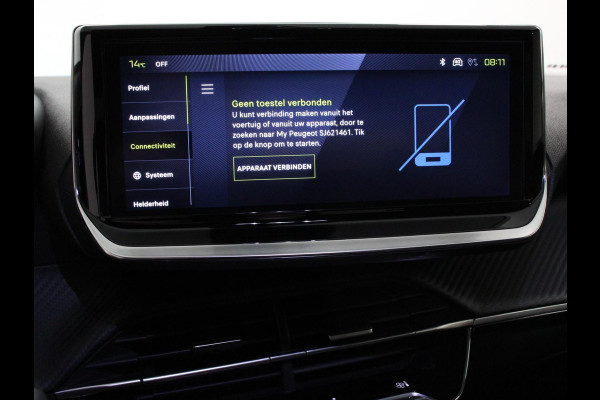 Peugeot 2008 1.2 Hybrid 145pk Automaat Allure Navigatie Apple Carplay/Android Auto Climate Control Dab Led Parkeer sensoren Cruise Control Stoelverwarming