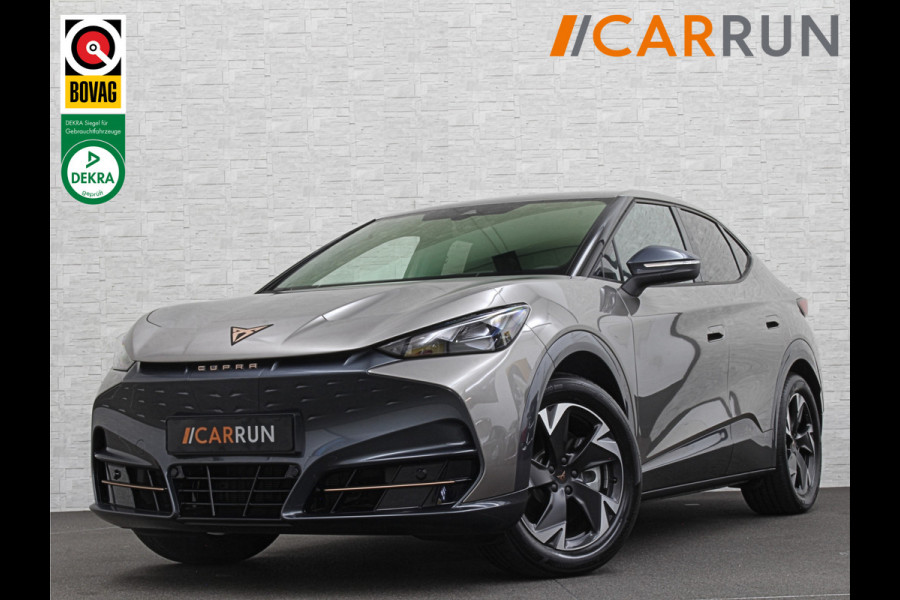 CUPRA Tavascan 286pk NIEUW & RUIM 3000,= VOORDEEL! | 77 kWh | Nieuw! | Winter-Pack | Warmtepomp | Verlengde Fabrieksgarantie | 7x Op Voorraad | 3-Zone Clima | Verwarmde Voorruit | Keyless-Entry | Sfeerverlichting | Stoelverwarming | Carplay | Stuurverwarming | Getint Glas | 19 inch | Lane-Assist | Camera | Draadloos Laden |
