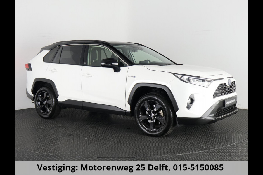 Toyota RAV4 2.5 HYBRID 4WD DYNAMIC BI-TONE GARANTIE 05-2031! SLECHTS 39.000 KM! 1650 KG TREKGEWICHT. STUUR & STOELVERWARMING . NAVIGATIE .PDC V & A .