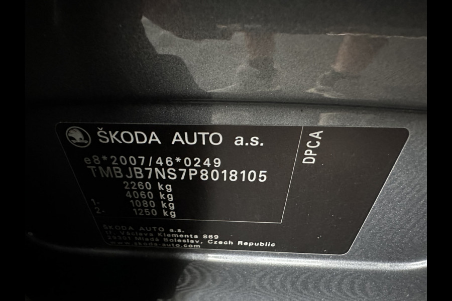 Škoda Kodiaq 1.5 TSI Business Edition [7-Pers.] (INCL-BTW) Aut. *LEATHER-FABRIC | FULL-LED | DIGI-COCKPIT | ADAPTIVE-CRUISE | HEATED-SPORTSEATS | CAMERA | KEYLESS | NAVI-FULLMAP | AMBIENTLIGHT | DAB+ | SHIFTPADDLES | ECC | PDC | 19''ALU*