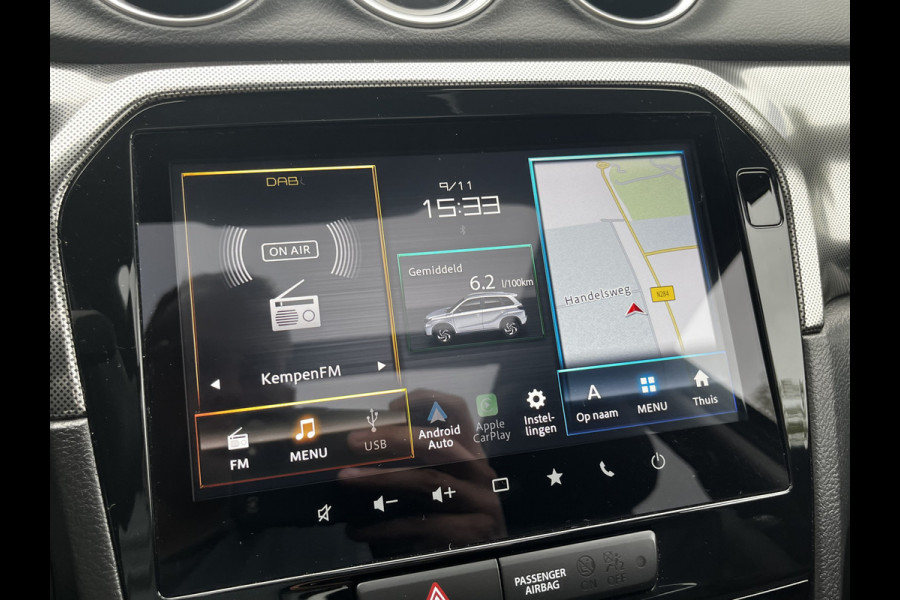 Suzuki Vitara 1.4 Boosterjet Style Smart Hybrid 130pk/95kW 6-bak | Pano | Adapt. Cruise | Dodehoek | Camera | Navi | Carplay | Half leder/suéde | etc. etc.