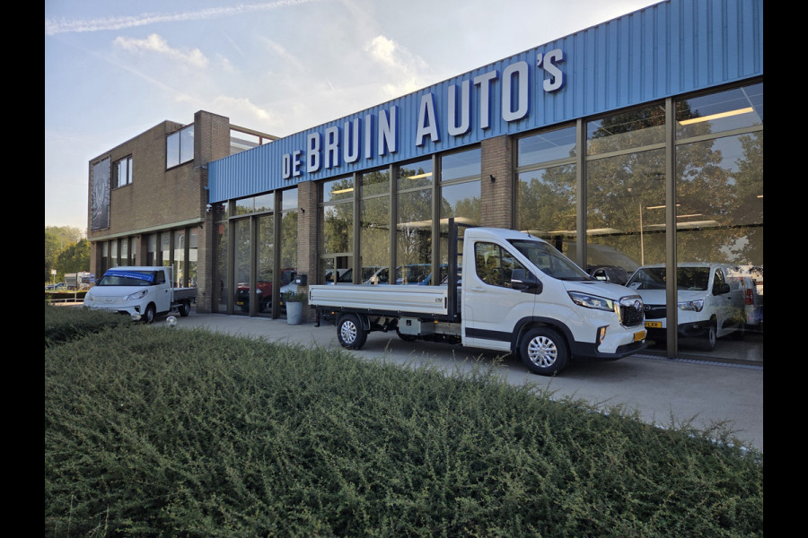 Maxus eDeliver 9 L4 65 kWh Airco Cruisecontrol Stoelverwarming Open laadbak / Pick-up N1