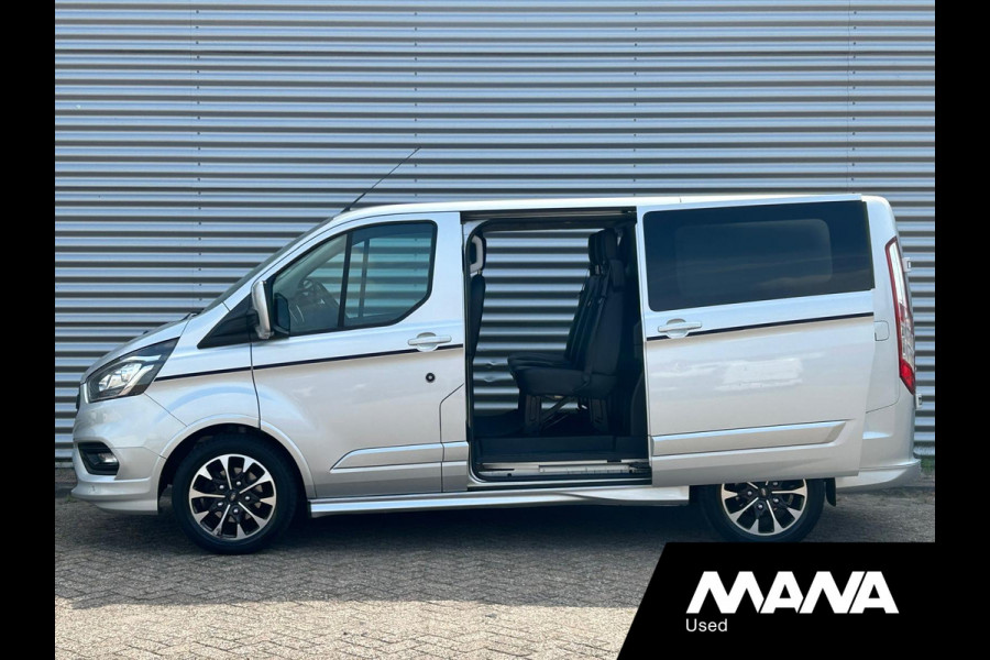 Ford Transit Custom 310 2.0 TDCI L1H1 Sport DC Automaat LM velgen Camera Cruise Airco Dubbele schuifdeur