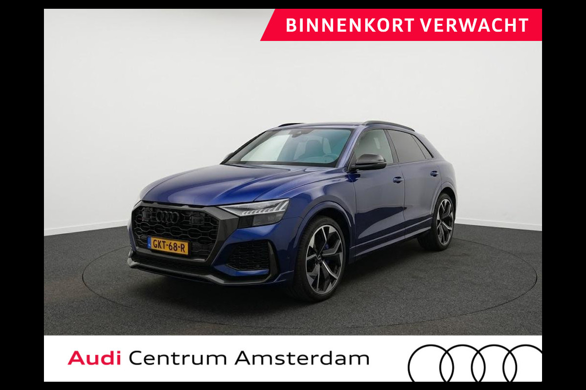 Audi Q8 4.0 TFSI RS Q8 quattro 600pk | Panoramadak | Stoelventilatie | B&O Advanced | Keramische remmen | Head up Display | Trekhaak |