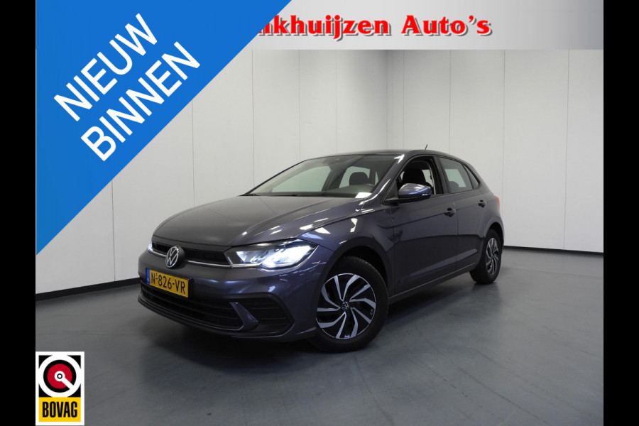Volkswagen Polo 1.0 TSI Life NAVI-APP/AIRCO/ADAPT.CRUISE/LED/PDC/15"LMV!