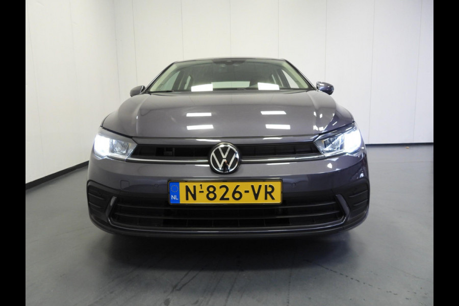 Volkswagen Polo 1.0 TSI Life NAVI-APP/AIRCO/ADAPT.CRUISE/LED/PDC/15"LMV!