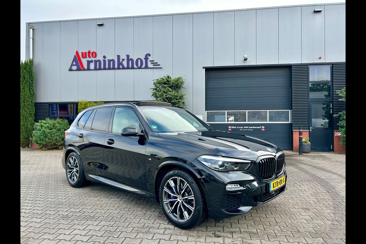 BMW X5 XDrive45e M-Sport, Pano. el. achterklep, camera, el. trekhaak