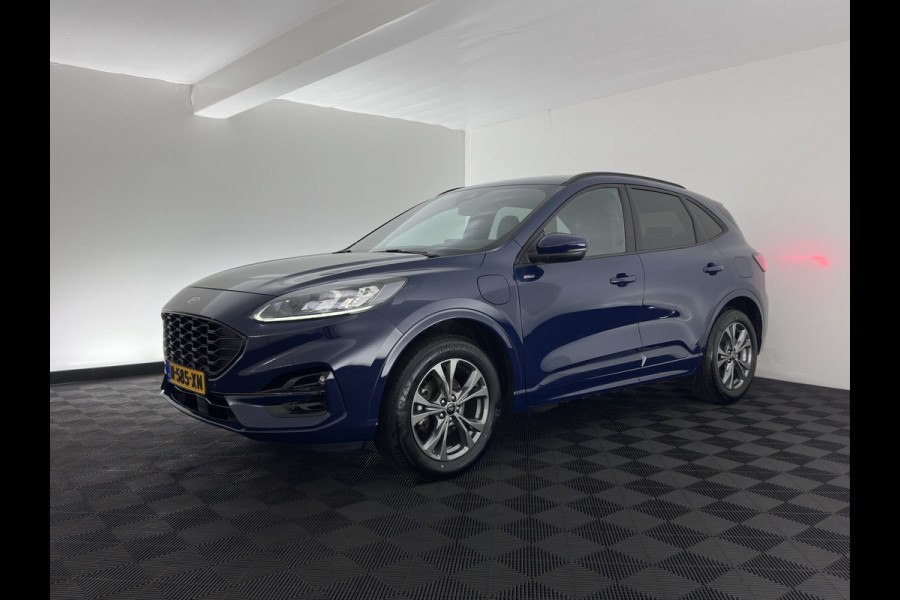 Ford Kuga 2.5 PHEV ST-Line X (Plug-in) {SoH-89%} (INCL-BTW) Aut. *LEDER-MICROFIBRE | DIGI-COCKPIT | FULL-LED | KEYLESS | DAB | CARPLAY | NAVI-FULLMAP | HEATED-SPORTSEATS | PRIVACY-GLASS | TOWBAR | AMBIENT-LIGHT | CAMERA | 18"ALU*
