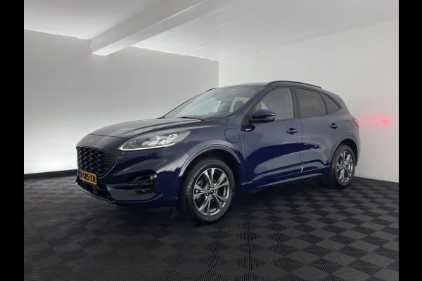 Ford Kuga 2.5 PHEV ST-Line X (Plug-in) {SoH-89%} (INCL-BTW) Aut. *LEDER-MICROFIBRE | DIGI-COCKPIT | FULL-LED | KEYLESS | DAB | CARPLAY | NAVI-FULLMAP | HEATED-SPORTSEATS | PRIVACY-GLASS | TOWBAR | AMBIENT-LIGHT | CAMERA | 18"ALU*