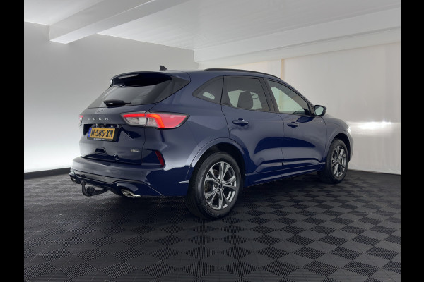 Ford Kuga 2.5 PHEV ST-Line X (Plug-in) {SoH-89%} (INCL-BTW) Aut. *LEDER-MICROFIBRE | DIGI-COCKPIT | FULL-LED | KEYLESS | DAB | CARPLAY | NAVI-FULLMAP | HEATED-SPORTSEATS | PRIVACY-GLASS | TOWBAR | AMBIENT-LIGHT | CAMERA | 18"ALU*