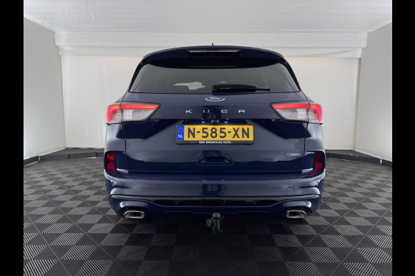 Ford Kuga 2.5 PHEV ST-Line X (Plug-in) {SoH-89%} (INCL-BTW) Aut. *LEDER-MICROFIBRE | DIGI-COCKPIT | FULL-LED | KEYLESS | DAB | CARPLAY | NAVI-FULLMAP | HEATED-SPORTSEATS | PRIVACY-GLASS | TOWBAR | AMBIENT-LIGHT | CAMERA | 18"ALU*