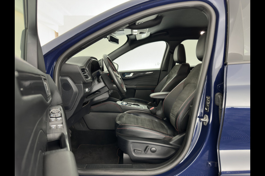 Ford Kuga 2.5 PHEV ST-Line X (Plug-in) {SoH-89%} (INCL-BTW) Aut. *LEDER-MICROFIBRE | DIGI-COCKPIT | FULL-LED | KEYLESS | DAB | CARPLAY | NAVI-FULLMAP | HEATED-SPORTSEATS | PRIVACY-GLASS | TOWBAR | AMBIENT-LIGHT | CAMERA | 18"ALU*