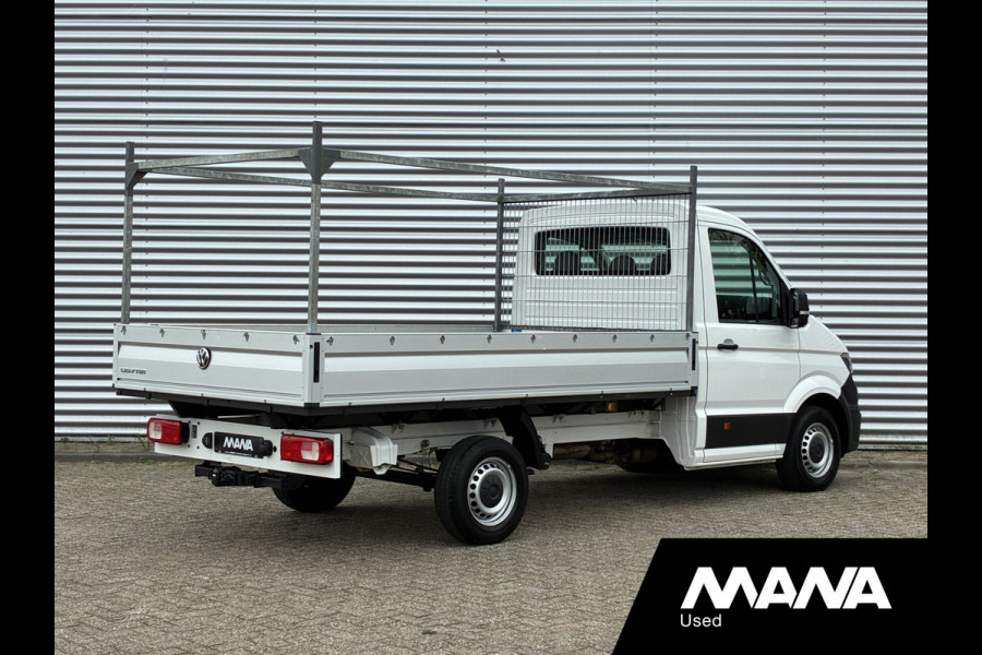 Volkswagen Crafter 35 2.0 TDI L3 140pk Automaat Airco Navi Lederen Bekleding Open Laadbak