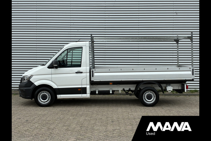 Volkswagen Crafter 35 2.0 TDI L3 140pk Automaat Airco Navi Lederen Bekleding Open Laadbak