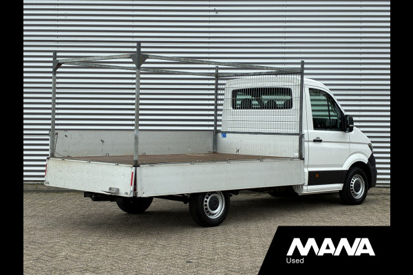 Volkswagen Crafter 35 2.0 TDI L3 140pk Automaat Airco Navi Lederen Bekleding Open Laadbak