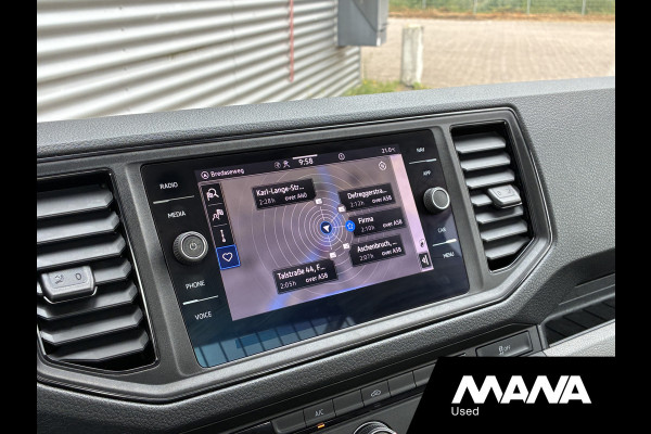 Volkswagen Crafter 35 2.0 TDI L3 140pk Automaat Airco Navi Lederen Bekleding Open Laadbak