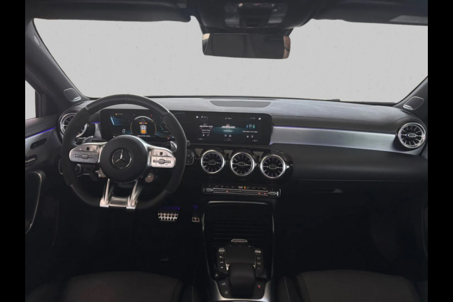 Mercedes-Benz A-Klasse AMG 45 S 4MATIC+ (Panorama, Schaalstoelen, Performance Pack, Aero Pack, SfeerV, Burmester, Camera, StoelV)