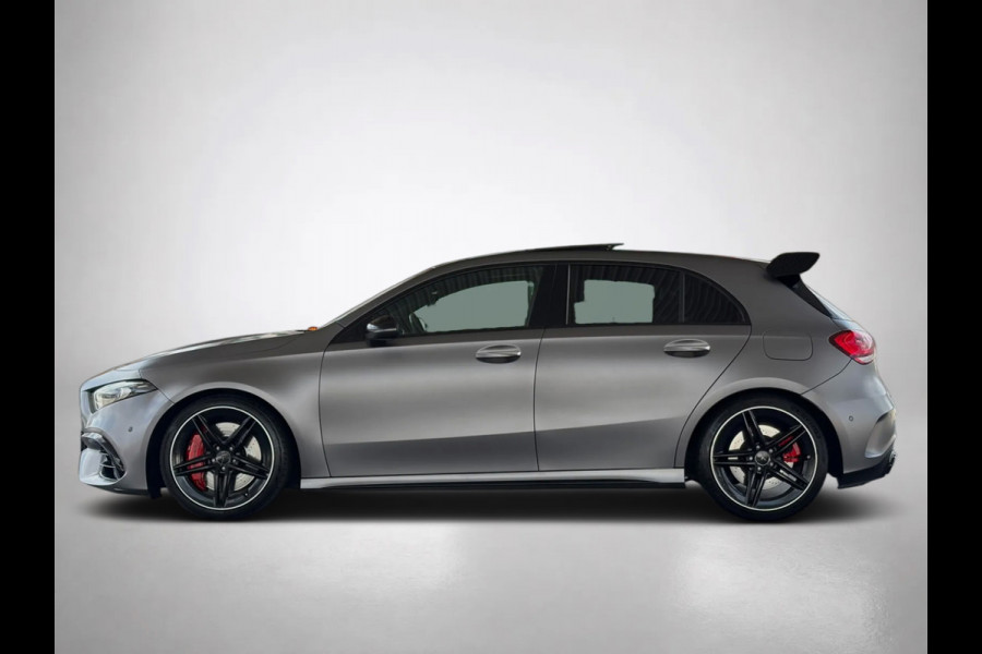 Mercedes-Benz A-Klasse AMG 45 S 4MATIC+ (Panorama, Schaalstoelen, Performance Pack, Aero Pack, SfeerV, Burmester, Camera, StoelV)