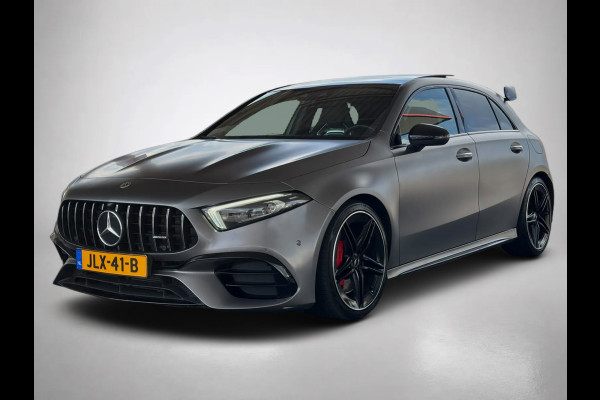 Mercedes-Benz A-Klasse AMG 45 S 4MATIC+ (Panorama, Schaalstoelen, Performance Pack, Aero Pack, SfeerV, Burmester, Camera, StoelV)