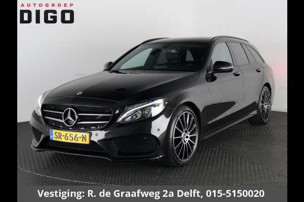 Mercedes-Benz C-Klasse Estate 180 Sport Edition *Garantie tot 05-2028! | Burmester Audio | Navigatie | Half Leder |