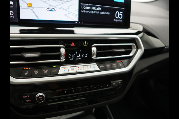BMW X3 xDrive30e PHEV FACELIFT 293pk Dealer O.H | Trekhaak | Panodak | 360 Camera | Lederen Sportstoelen Verwarmd | Cruise Control | Apple Carplay | Virtual | Navigatie | DAB | 18"L.M | Plug In Hybrid |