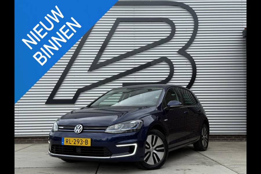 Volkswagen e-Golf e-Golf 2e Eigenaar|Navi|Camera|Virtual Cockpit|Carplay|Stoelverwarming|N.A.P|APK tot 01-2027