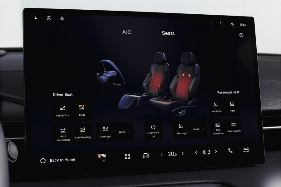 GEELY E5 Max+ 68 kWh | Pano | 360 Camera | V2L | Warmtepomp | HUD | Stoelverwarming & verkoeling | Massagestoelen+Memory | Elek. klep | Flyme |  | 19" | 2335