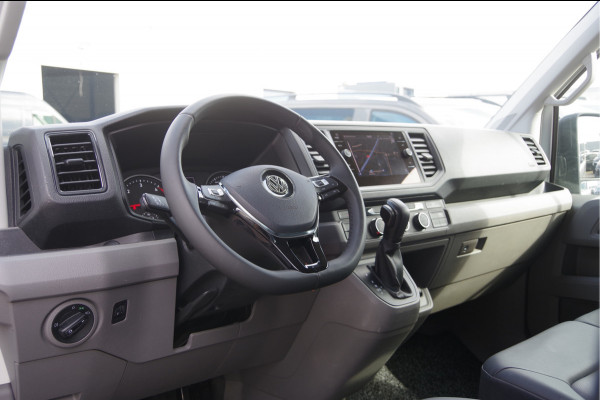 Volkswagen Crafter 35 2.0 TDI L3H2(L2H1) DC 6P, 140PK AUT. CRUISE, LEDER, TREKHAAK, CAMERA, NAVI, AIRCO, APPLE CARPLAY/ANDROID AUTO, DUBBELE CABINE
