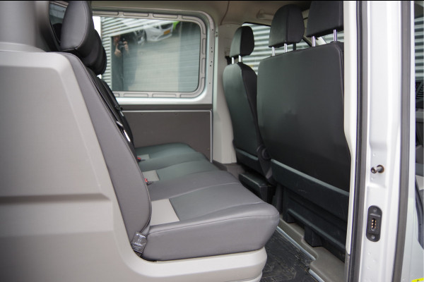 Volkswagen Crafter 35 2.0 TDI L3H2(L2H1) DC 6P, 140PK AUT. CRUISE, LEDER, TREKHAAK, CAMERA, NAVI, AIRCO, APPLE CARPLAY/ANDROID AUTO, DUBBELE CABINE
