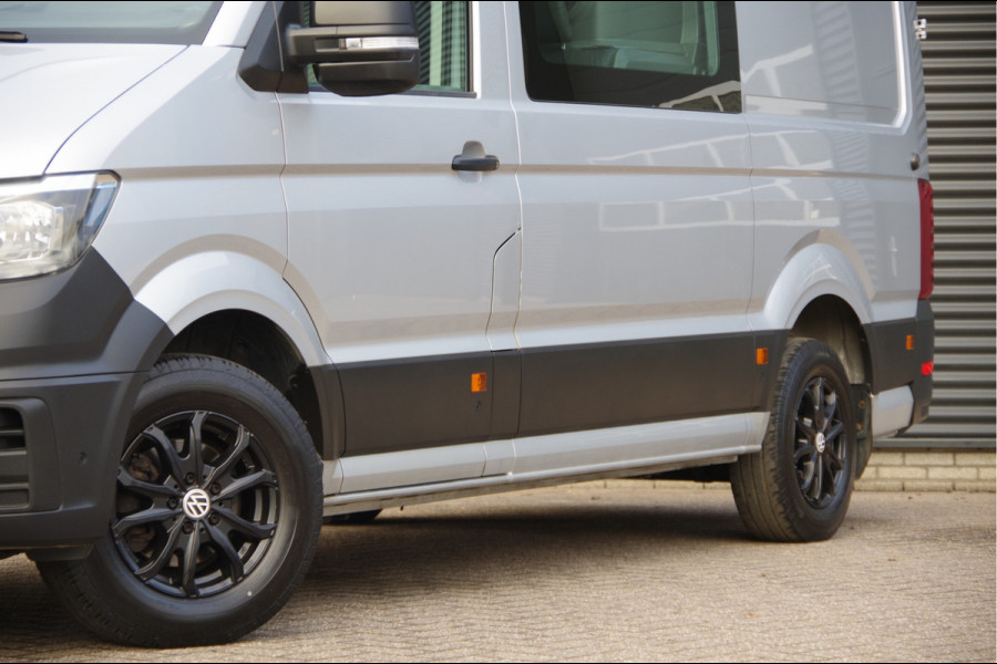 Volkswagen Crafter 35 2.0 TDI L3H2(L2H1) DC 6P, 140PK AUT. CRUISE, LEDER, TREKHAAK, CAMERA, NAVI, AIRCO, APPLE CARPLAY/ANDROID AUTO, DUBBELE CABINE