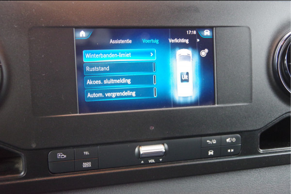 Mercedes-Benz Sprinter 211 2.2 CDI L1H1 AUT. TREKHAAK 3T, MBUX, CAMERA, STANDKACHEL, CLIMA, CRUISE, APPLE CARPLAY