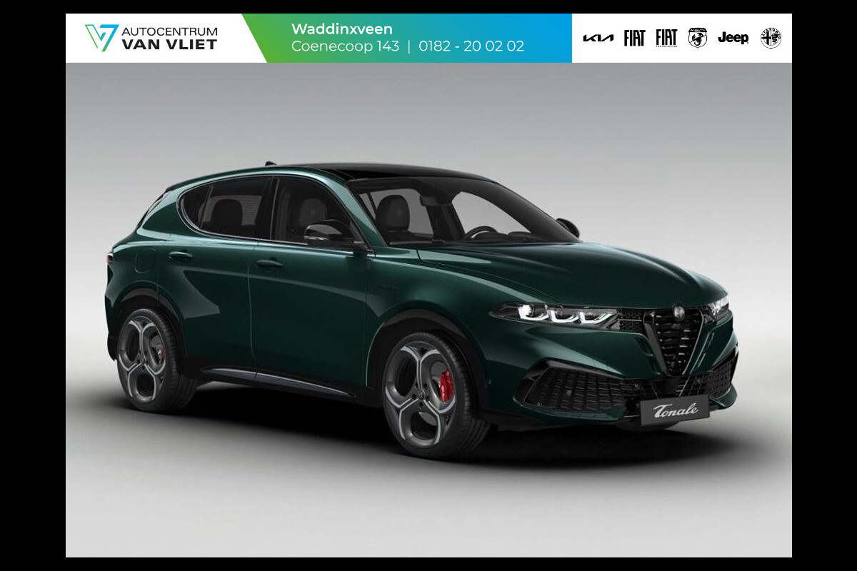 Alfa Romeo Tonale 1.3 Ibrida Plug-In Q4 270pk AWD Veloce | Teck Pack | Schuif/Kanteldak | Harman Kardon | 20"  | Bicolore