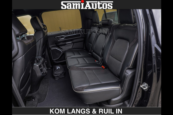 Dodge Ram BLACK OPS | 5.7 V8 HEMI | WIDEBODY HULK | OPEN UITLAAT KLEP | ZEER DIK | DUBBELE CABINE | DC | 5 PERSOONS | GRIJS KENETEKEN | EXTRA BREDE WIELEN IN HET BRONS | MEGA DIK | 3500KG TREKVERMOGEN |