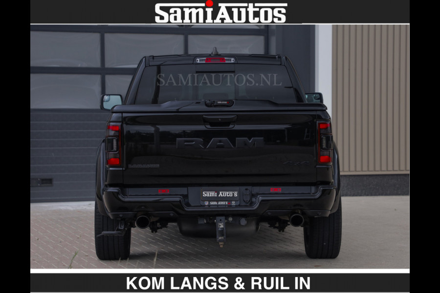 Dodge Ram BLACK OPS | 5.7 V8 HEMI | WIDEBODY HULK | OPEN UITLAAT KLEP | ZEER DIK | DUBBELE CABINE | DC | 5 PERSOONS | GRIJS KENETEKEN | EXTRA BREDE WIELEN IN HET BRONS | MEGA DIK | 3500KG TREKVERMOGEN |