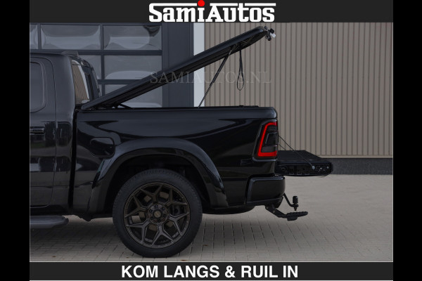 Dodge Ram BLACK OPS | 5.7 V8 HEMI | WIDEBODY HULK | OPEN UITLAAT KLEP | ZEER DIK | DUBBELE CABINE | DC | 5 PERSOONS | GRIJS KENETEKEN | EXTRA BREDE WIELEN IN HET BRONS | MEGA DIK | 3500KG TREKVERMOGEN |