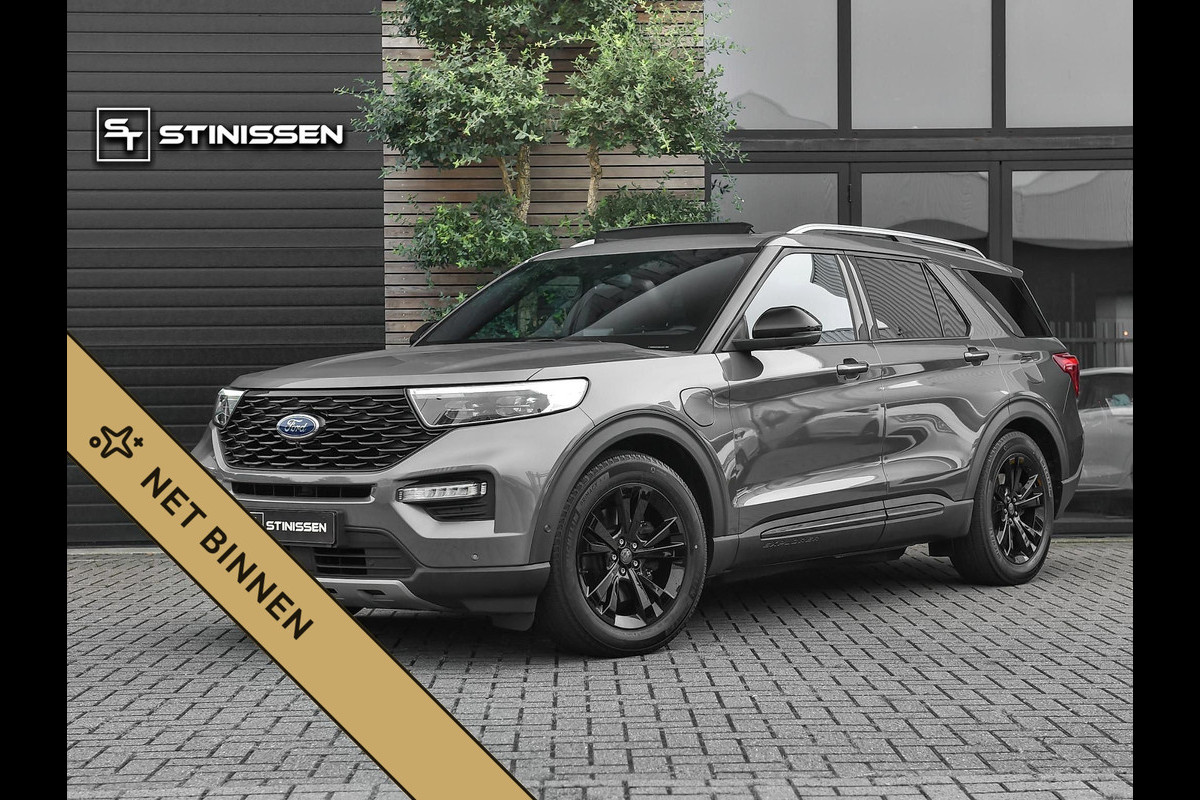 Ford Explorer 3.0 V6 EcoBoost PHEV Platinum 7 Persoons Panoramadak Trekhaak Leren bekleding Camra Navi