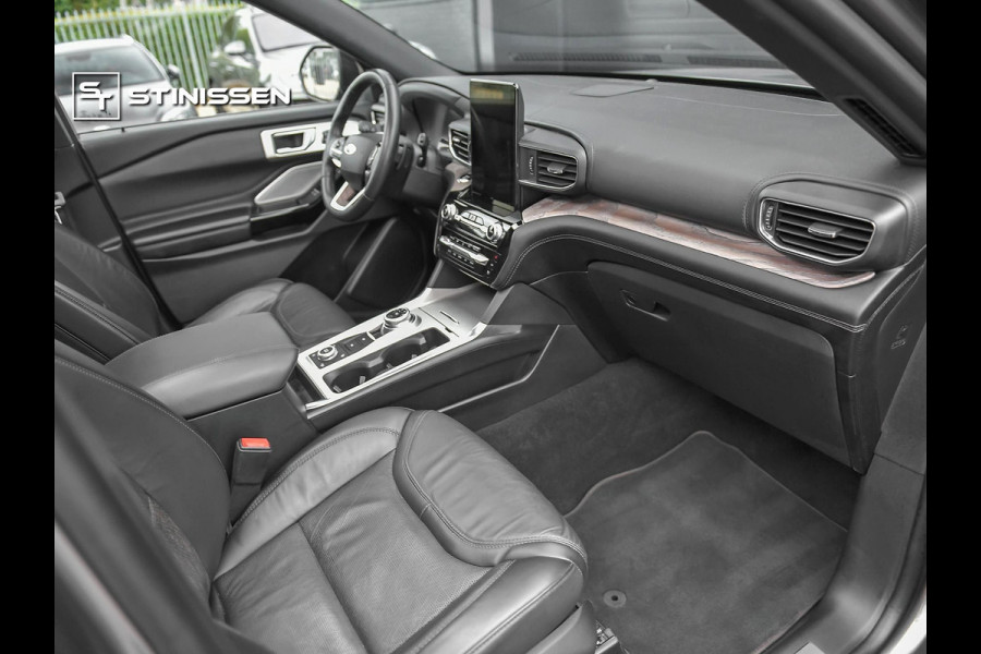 Ford Explorer 3.0 V6 EcoBoost PHEV Platinum 7 Persoons Panoramadak Trekhaak Leren bekleding Camra Navi