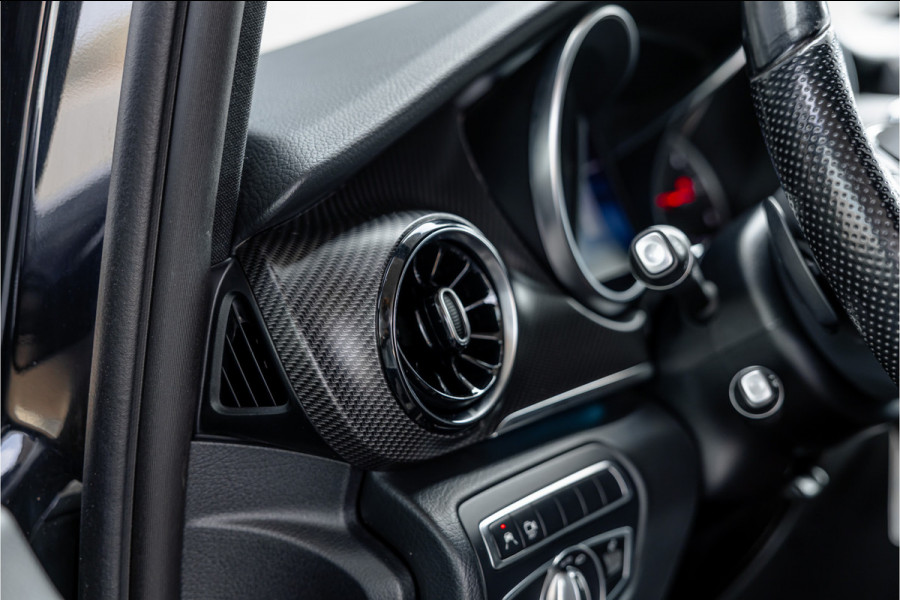 Mercedes-Benz V-Klasse 300d Lang | AMG | Memory seats | Stoelventilatie | 360 Camera | ACC | CarPlay | Navigatie | Lederen bekleding | DAB | Dodehoek | Trekhaak | Nieuwe APK | 2-Zitter | Enkel cabine