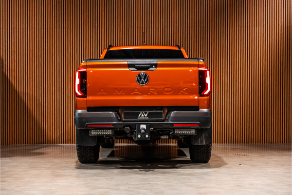 Volkswagen Amarok 3.0 TDI 4Motion PanAmericana | ACC | 360 Camera | Harman Kardon | Lederen bekleding | Blind spot | Standkachel | Navigatie | CarPlay | LED | Trekhaak | DAB | Dealer onderhouden | Grijs kenteken