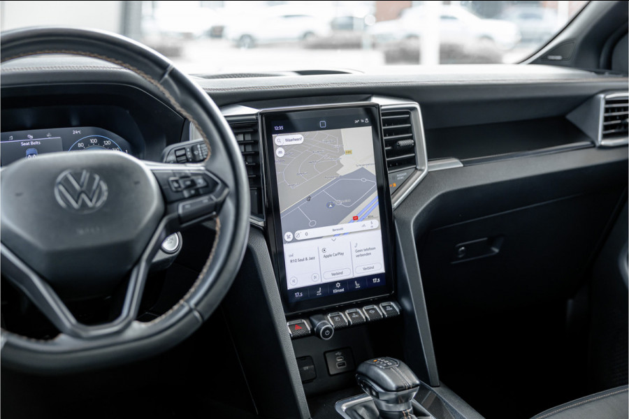 Volkswagen Amarok 3.0 TDI 4Motion PanAmericana | ACC | 360 Camera | Harman Kardon | Lederen bekleding | Blind spot | Standkachel | Navigatie | CarPlay | LED | Trekhaak | DAB | Dealer onderhouden | Grijs kenteken