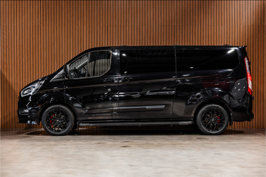 Ford Transit Custom 320 2.0 TDCI L2H1 Platinum Edition DC | Marge | BTW & BPM Vrij | Dubbel cabine | Bi-Xenon | CarPlay | Camera | Navigatie | Leder | Stoelverwarming | Nieuwe APK | Orig. NL auto