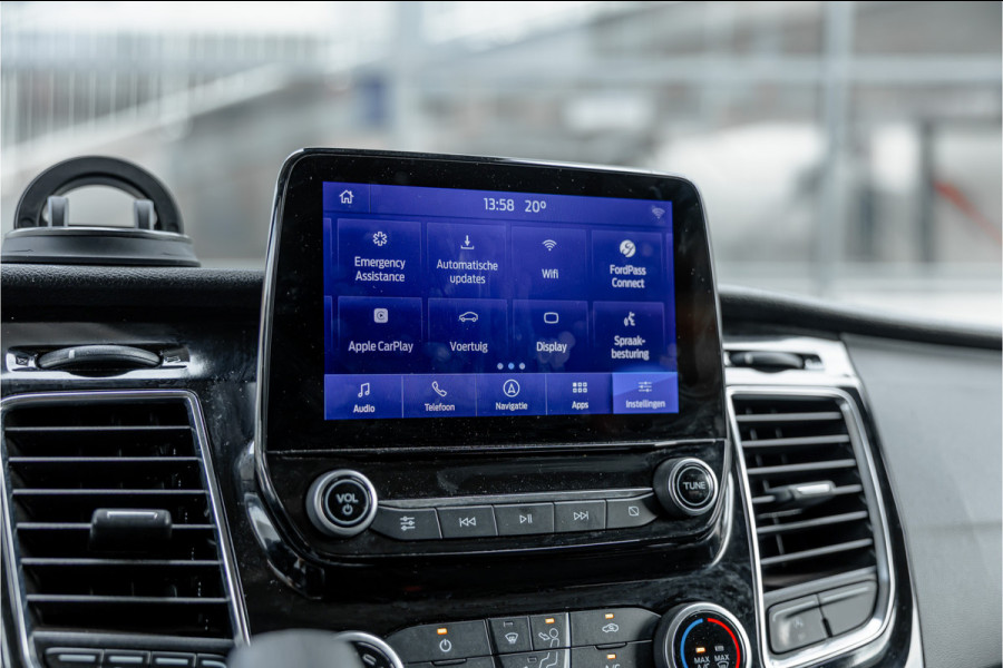 Ford Transit Custom 320 2.0 TDCI L2H1 Platinum Edition DC | Marge | BTW & BPM Vrij | Dubbel cabine | Bi-Xenon | CarPlay | Camera | Navigatie | Leder | Stoelverwarming | Nieuwe APK | Orig. NL auto