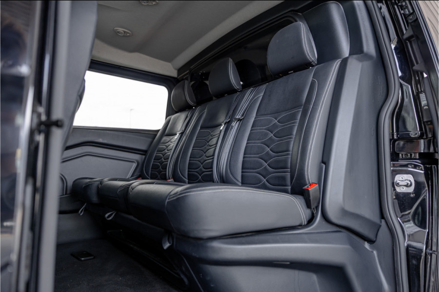 Ford Transit Custom 320 2.0 TDCI L2H1 Platinum Edition DC | Marge | BTW & BPM Vrij | Dubbel cabine | Bi-Xenon | CarPlay | Camera | Navigatie | Leder | Stoelverwarming | Nieuwe APK | Orig. NL auto