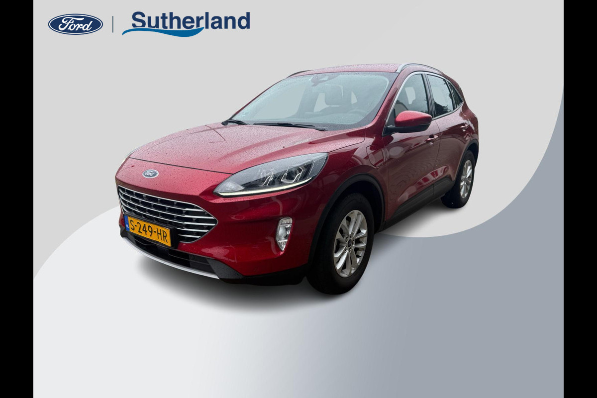 Ford Kuga 2.5 PHEV Titanium 225pk | Wegklapbare  Trekhaak | Winter Pack | Adaptieve Cruise Control | Half leder/stof | Achteruitrijcamera