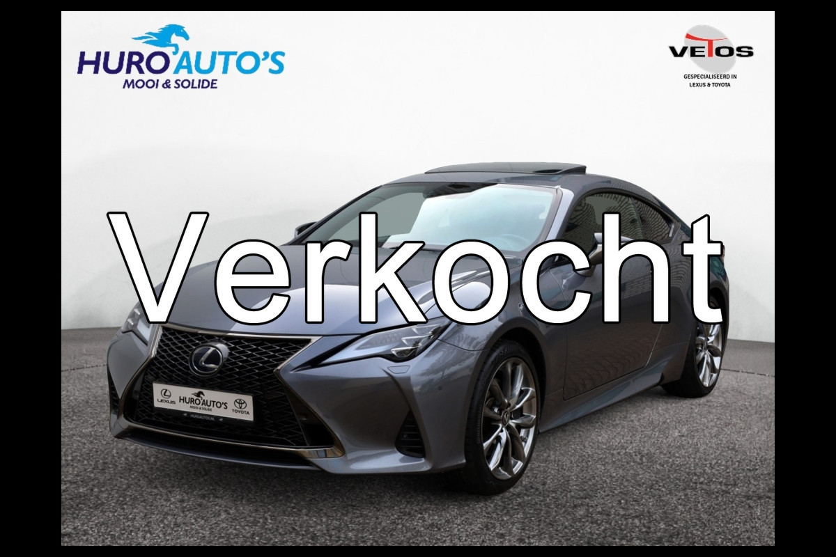 Lexus RC 300h F Sport Premium | Mark Levinson | Carplay | Schuifdak