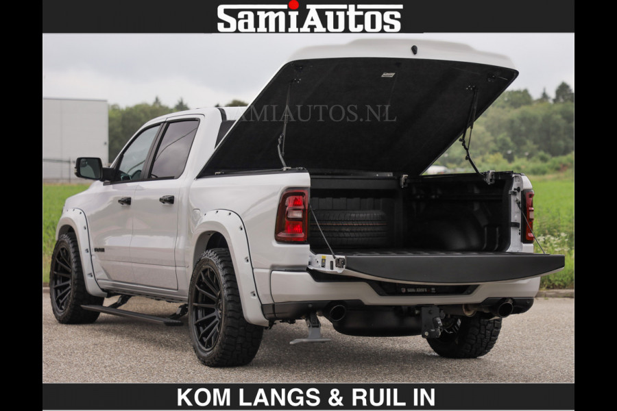 Dodge Ram HUD | 420PK | LUCHTVERING | PANO | PASSAGIERSSCHERM | BOM EN BOM VOL | Comfortabele Dubbele Cabine met Royale 5 Zitplaatsen | DODGE RAM PREMIUM LARAMIE EDITION | Voorraad Nr 2230 - 8765 | De specialist in Amerikaanse pick‑ups in Nederland en Europa.