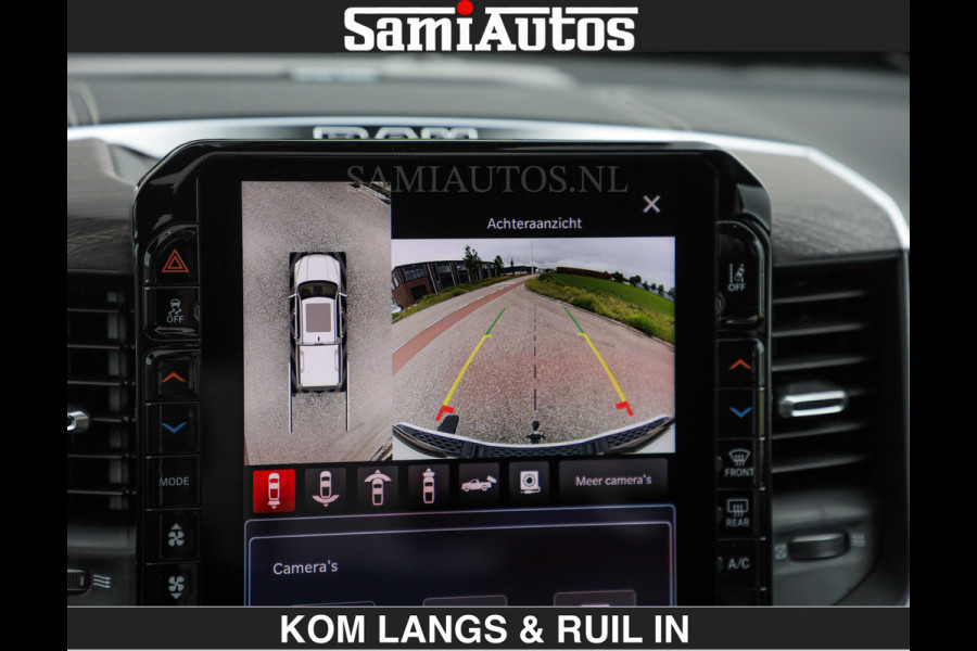 Dodge Ram HUD | 420PK | LUCHTVERING | PANO | PASSAGIERSSCHERM | BOM EN BOM VOL | Comfortabele Dubbele Cabine met Royale 5 Zitplaatsen | DODGE RAM PREMIUM LARAMIE EDITION | Voorraad Nr 2230 - 8765 | De specialist in Amerikaanse pick‑ups in Nederland en Europa.